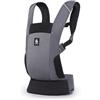Ergobaby Marsupio da viaggio, per neonati e bambini (5,4-15,9 kg), 2 posizioni, marsupio posteriore, marsupio per neonati, grigio grafite