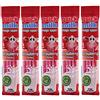 Quick Milk Fragola 5 bustine di 5 cannucce di latte magico cannucce cannucce