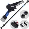 Vesco X150 - Potatore a batteria manuale + asta telescopica 150-230 cm - 2 batterie da 21.6V 2.5Ah