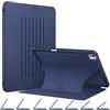 FINTIE Custodia Magnetica per iPad Pro 13 Pollici (M5 2025 / M4 2024) con Portapenna - Angoli Multipli Antiurto Cover Morbida in TPU Protettiva Case con Auto Sveglia/Sonno, Blu Scuro