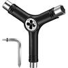 Namvo Skate Tools Hardware Strumento per Skateboard Chiave Inglese, Skateboard Y-Tool per Montaggio, smontaggio, Riparazione e Sostituzione di Accessori