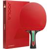 JOOLA Racchetta da ping pong Red Carbon Pro - Racchetta professionale in carbonio con rivestimenti micron e scatola magnetica
