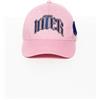 Inter Cappellino da Baseball con Visiera Nuovo Logo, Cotone, Rosa, Taglia Unica Regolabile
