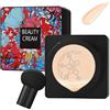 Ceboic CC Crema, Fungo Testa D'aria Cuscino BB Crema, Lunga Durata Idratante Illuminante Correttore, Controllo Olio Fondotinta, Mushroom Head Air Cushion CC Cream, Anche Tonalità Della Pelle (Naturale)