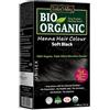 Indus Valley Bio Organic 100% puro e naturale colore per capelli henné (INDIGO BLACK) |100% Pure Natural & Organic Henna Hair Color For Hair Coloring, Gray Hair Coverage (100 gm)