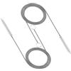LABUYI 2Pcs Spazzola Per Pulizia Flessibili,Spazzola Per Pulizia Frigorifero,150cm