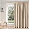 MIULEE Tende Oscurante da Interno Tenda Altezza Tenda Termica IsolanteTende Moderne per Soggiorno e Camera da Letto 1 Pezzi,225x300 cm, Beige