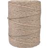 APREGGIO Corda Macramé 3mm x 100m, Filato di Cotone a Torsione Singola (Single Twist) per Arazzi, Portapiante e Decorazioni DIY - Colore: Beige