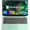 NAIKLULU 15.6 Pollici Pc Portatile 2026, Processore N150 (1,2 a 3,6 GHz), 16GB RAM 1TB SSD Computer Portatile Laptop, Tastiera Completa Retroilluminata, FHD 1920x1080P, Batteria 6000mAh