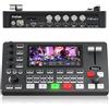 Tenveo Mixer Commutatore Video Switcher 4K 60FPS per Live Streaming, Ingressi 4x SDI e 4x HDMI, Uscita 1080P 60FPS, Schermo FHD 5.5", Registratore Video USB, Supporto Telecamere PTZ e Controller