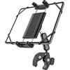 Kolasels Supporto per tablet in metallo per sedia a rotelle, carrello da golf, passeggino, bici da corsa, mountain bike, morsetto regolabile a 360°, per iPad Pro, Air, mini