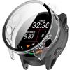 FTRONGRT Cover Compatibile con Garmin Forerunner 570 47mm, PC + Pellicola Temperata Tutto Compreso Antigraffio Custodia Protettiva Compatibile con Garmin Forerunner 570 47mm.Trasparente