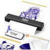BORN4SHIP Stampante per tatuaggi Bluetooth, Stencil Tattoo Termicaper Artisti e Principianti, P84 Stampante Termica Tattoo Tatuaggi compatibile con Android iOS MacOS Windows