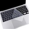 MOSISO Tastiera Cover Compatibile con MacBook Air 13 2022 2021 2020 M1 A2337 A2179 Backlit Tastiera Magica con Display Retina & Touch ID, Impermeabile Antipolvere Silicone Protettiva,Trasparente