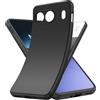 YESARMOR Nero Cover Silicone Morbido Custodia - per Oneplus Nord 4, Anti Ingiallimento, Silicone morbido TPU, Custodia dal Assorbimento degli Urti