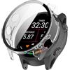 FTRONGRT Cover Compatibile con Garmin Forerunner 970, PC + Pellicola Temperata Tutto Compreso Antigraffio Custodia Protettiva Compatibile con Garmin Forerunner 970.Trasparente