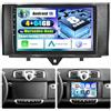 SIXWIN 8 Core 4GB+64GB Android 13 Autoradio con CarPlay/Android/DSP per Mercedes-Benz Smart Fortwo 2011-2015, 1280 * 720, 9 HD Schermo Navigatore GPS WiFi BT USB FM RDS Radio Mirror Link+32 band EQ