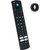 VINABTY CT-8566 VINABTY Sostituire il telecomando vocale Adatta per Toshiba TV 43UF3D63DAX TV/TCL TV 50CF630 55CF630 CT8566