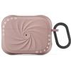 ORNARTO VORTUXE Cover per Airpods Pro 2 / Airpods Pro 1 Gen, Custodia Protettiva in Silicone Liquido per AirPods Pro 2a / 1a Generazione, Morbida al Tatto, LED Anteriore Visibile, Latte