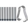SUEEWE [10 Pezzi] Punte di Ricambio per Pennino Samsung S Pen Galaxy Galaxy Tab S11/S11 Ultra, Più Duraturo, Controllo Preciso, Amichevole Scherm, Nero