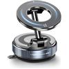 HanCenDa Supporto magnetico per auto per telefono cellulare con ventosa per MagSafe, rotazione a 360°, supporto per telefono cellulare con ventosa per auto, supporto per telefono cellulare per iPhone 16
