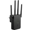 Mapille Amplificatore WLAN, 2025 1200 Mbit/s, ripetitore WLAN 5G & 2.4G Dual Band Ultraxtender WiFi Amplificatore di segnale con 1 porta LAN, 1 porta WAN, WPS, compatibile con tutti i router