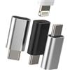 HOYULLI Adattatore Ricarica USB C Maschio A Lightning Femmina(3 Pack) Per IPhone Type-c Cavo Adapter Adattatori Cable Tipo C Caricabatterie Android Connettore Accessori Per iPad Compatibile Samsung L-to-tp