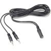 Ancable, cavo audio da 1,8 m x 3.5 mm, stereo, femmina a maschio doppio con separatore z Y