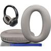 SOULWIT Cuscinetti di ricambio per Sony WH-1000XM2 (WH1000XM2) e MDR-1000X (MDR1000X), cuscinetti auricolari con schiuma antirumore, spessore aggiunto-Oro