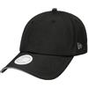 New Era Cappellino Female Open BackEra Berretto Baseball Curved Brim cap Taglia Unica - Nero