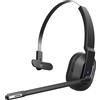 EKSA H5SE Cuffie Bluetooth Con Microfono, 45 Minuti Di Autonomia, Cuffie Wireless Per Pc Con Microfono Con Cancellazione Del Rumore Ai Per Ufficio/Smart Working