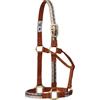 Weaver Equine Weaver Leather Weaver Equine Non-Adjustable Patterned Nylon Horse Halter, Cavezza per Cavallo Unisex, Trekking West, Multi/Cannella, Standard