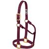 Weaver Equine Weaver Leather Cavezza per Cavallo in Nylon Non Regolabile, Piccola, Bordeaux
