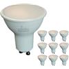 LED ATOMANT 10x Lampadina LED GU10 7W Dimmerabile Bianco Caldo 680lm