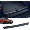 CDEFG Protezione per paraurti per VW T-Cross T Cross 2019-2025, protezione dai graffi per bagagliaio, autoadesiva, pellicola protettiva in TPU e fibra di carbonio, pellicola di protezione