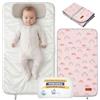 VALVANI Fasciatoio Portatile Neonato Impermeabile Pieghevole Lavabile per Lavatrice Cambio Pannolino Neonati Accessori Idea Regalo Nascita Neo Mamma Regali Baby Shower Bimba Changing Mat Baby Valbaby