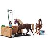 SCHLEICH-Area di Lavaggio con Horse Club Emily e Luna Playset, 42438