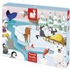JANOD Puzzle Tattile Janod la Vita Sulla Banchisa 20 pezzi