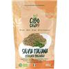 CIBO CRUDO crudo biologico vegan Salvia Secca e Biologica Essiccata al Sole - 100g. Aroma Caldo e Con Note di Camphor e Menta. Da Usare Come Condimento o In Tisane/Infusi. Aiuta la Digestione e Per il Gonfiore.