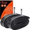 YunSCM 2PCS 35/37-590 26 pollice Camere d'aria 26x1 3/8 EV Englisch ventil Compatibile 26 pollice bike Camere d'aria