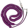 Fender Hendrix Voodoo Child Coil Cavo Strumento, Schermatura 95% Rame per Minore Interferenza, Jack Dritto/Angolato, 30', Viola