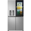 LG InstaView GMK961PY5E Frigorifero 4 porte Classe E, 646L Wi-Fi, Dispenser acqua senza allaccio, Door & Linear Cooling Prime Silver GARANZIA ITALIA