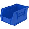 Akro-Mils 30237 AkroBins Plastic Storage Bins, Space-Saving Stackable Bins for Garage, Pantry, Craft Organization, 23,5 cm x 15,2 cm x 12,7 cm, Blue, 12-Pack