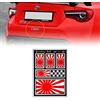 4R Quattroerre.it Quattroerre 704 Sporting Tabs Set Bandiere Giappone