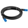 Lanberg Cavo di rete Patch Lanberg Cat.6a S/FTP CCA 2.0m nero [AKLAGKSP6000188]