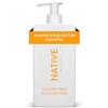 Native Shampoo Fortificante Mandorla & Burro di Karité - Tutti i Tipi di Capelli, Colorati & Trattati, Da Fini a Secchi Danneggiati, Senza Solfati, Senza Siliconi & Senza Coloranti (487 ml)