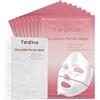 Yargkos Set di 8 maschere per il viso al collagene profonde, idrogel, idrata, migliora l'elasticità, perfeziona i pori, ideale come regalo per le donne