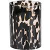 Arti Casa Candela a LED Ø9 x 12 cm - Candele a LED con funzione timer e fiamma tremolante - Candele elettriche alimentate a batteria - Nero