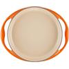 Le Creuset Teglia per torte, Rotonda, diameter 28 cm, Adatta a Tutte le Fonti di Calore incl. Induzione, Arancio, 20129280902460