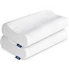 LAMB Cuscino matrimoniale, cuscino cervicale in memory foam RUCO-BAC MED Favorisce il sonno, riduce il russare, traspirante, antiacaro, regolabile in altezza, ipoallergenico, federa lavabile